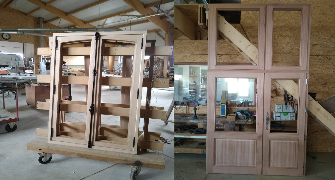 20 création et fabrication de fenêtres et portes en bois