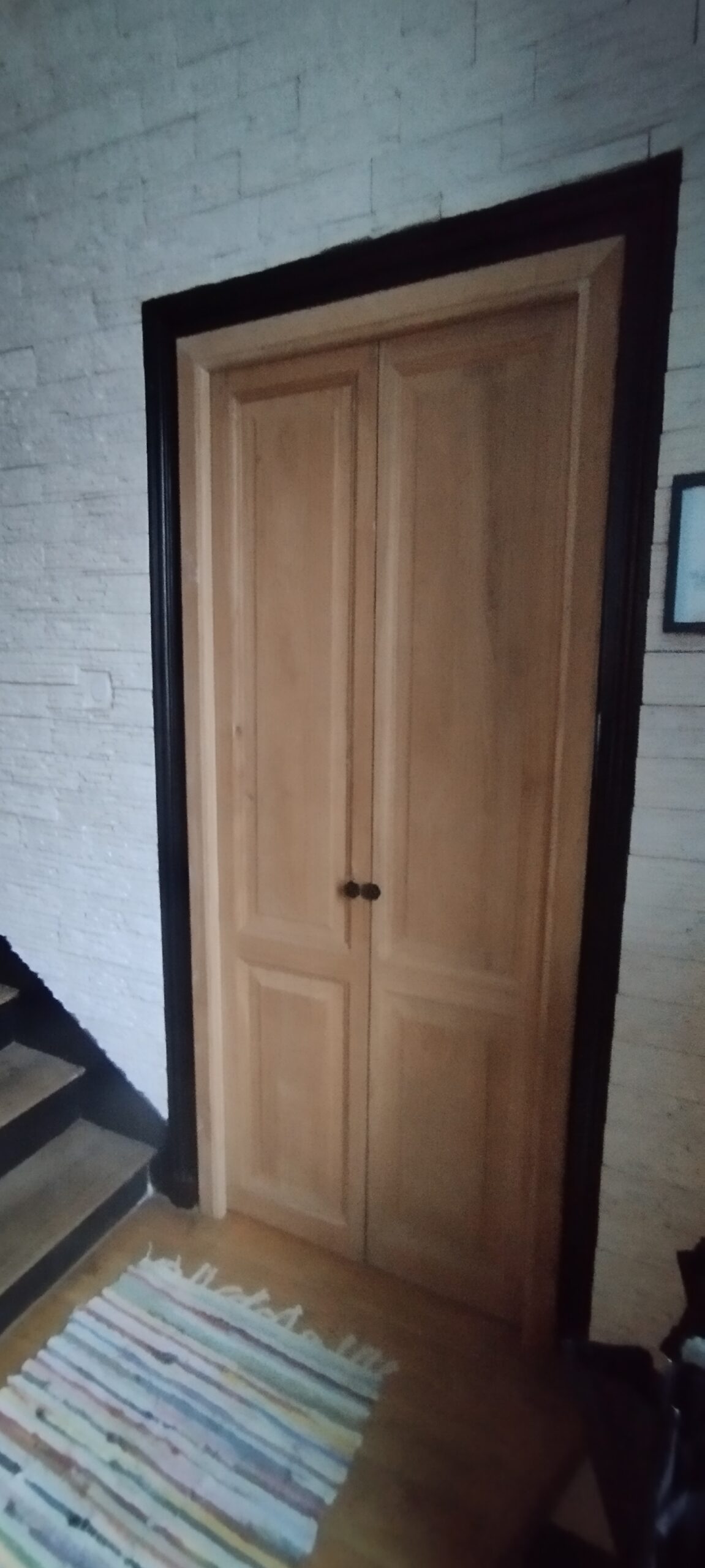 Porte de bureau en chêne